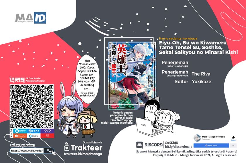 Eiyu-Oh, Bu wo Kiwameru Tame Tensei Su, Soshite, Sekai Saikyou no Minarai Kisi Chapter 09 Bahasa Indonesia